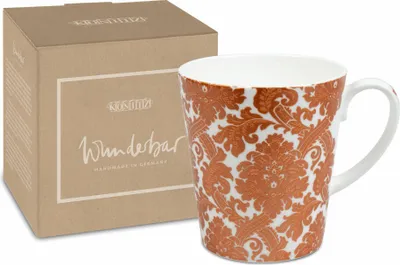 Image de Tasse Königszin Wunderbar Copper Lace, tasse avec coffret cadeau, porcelaine fine, 600 ml, 11 5 255 2748