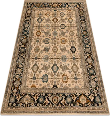 Zdjęcie produktu dla Dywan wełniany OMEGA PARILLO ramka jadeit  brązowy 170x235 cm