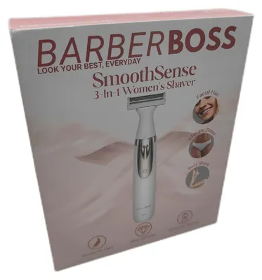 Produktbild von BarberBoss Elektrorasierer Körperpflege 3 in 1 Tragbar für Frauen Komfort