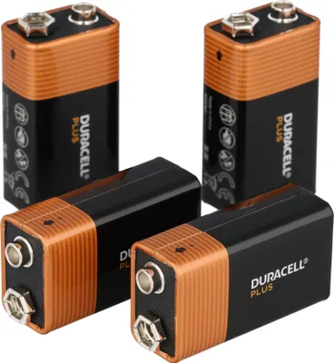 Immagine prodotto di Duracell Batterie Plus NEW -9V  (MN1604/6LR61)          4St.