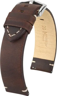Produktbild von Hirsch Ranger Echtes Kalbsleder Armband 18 mm Größe L 05402010-2-18