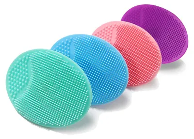 Produktbild von Silikon-Baby-Kopfhautbürste 1 Stück, Für Milchschorf-Exfoliation Und Kopfmassage, Ideal Für Bad Und Haarpflege