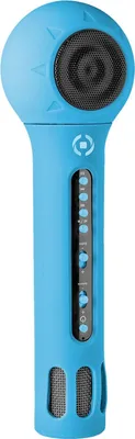 Image de Microphone avec haut-parleur Bluetooth Bleu