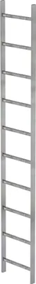 Produktbild von MUNK Schachtleiter Stahl verzinkt 400mm breit 10 Sprossen 2,80m lang
