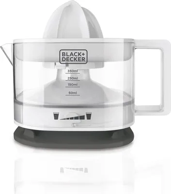 Produktbild von Black + Decker Saftpresse 350ml elektrisch Fruchtfleischfilter BXCJ25E