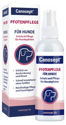 Produktbild von Pflegemittel Canosept® Pfotenpflege für Hunde Pumpflasche 75 ml reichhaltige Pflege und Feuchtigkeit, schnell einziehend