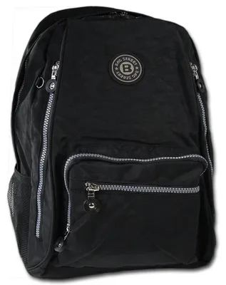Productafbeelding van Bag Street rugzak, nylon, zwart. Rugzakmodel: D3OTJ613S