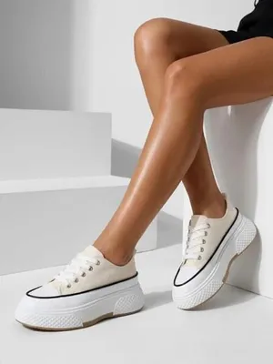 Zdjęcie produktu dla Royalfashion Trampki damskie na platformie Beemes, rozmiar 39