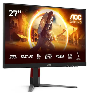 Produktbild von AOC 27G4HA, Gaming-Monitor, (FullHD, Fast-IPS, HDMI, DP, Lautsprecher)