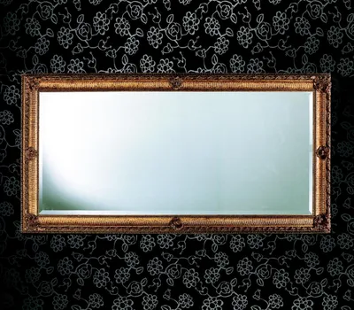 Produktbild von großer Wand Spiegel xxl royal Barock Stil Design Möbel Rokoko Holz Rahmen 181x91