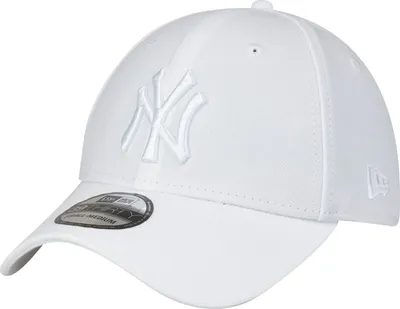 Produktbild von New Era 39Thirty Stretch Cap - New York Yankees weiß - L/XL