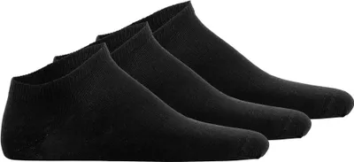 Produktbild von Hudson Uni Sneakersocken, 3er Pack - Simply, kurze Socken, einfarbig Schwarz 43-46