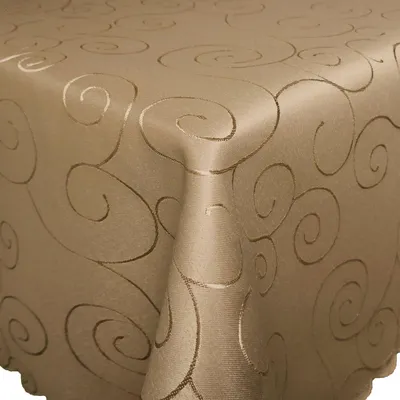 Produktbild von ORNAMENTE Tischdecke Rechteckig 110x160 cm CAPPUCCINO Sand