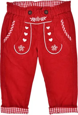 Produktbild von BONDI Baby Mädchen Cordhose 86934 | Rot Größe: 68