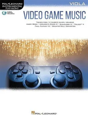 Obrázek produktu pro Video Game Music for Viola: Instrumental Play-Along Series Book/Online Audio
