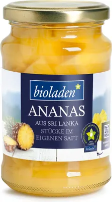 Produktbild von Ananasstücke 345g 6er Pack
