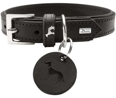 Image de Collier pour chien, modèle Larvik, taille 55, couleur noire