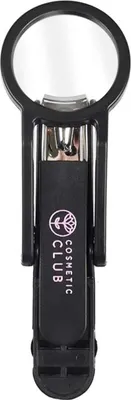 Image de Cosmetic Club, Coupe-ongles avec loupe & lime Précis, Noir
