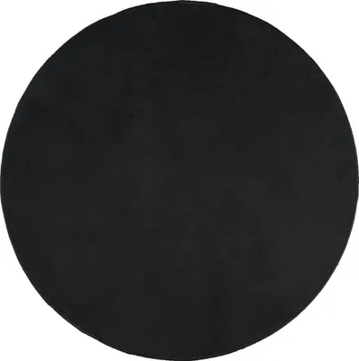 Immagine prodotto di Tappeto OVIEDO a Pelo Corto Nero Ø 120 cm