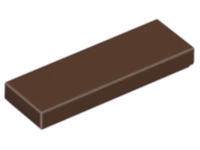 Produktbild von Lego® 1x3 Fliesen 63864 - 1 Stück Dunkelbraun
