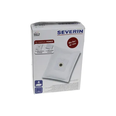 Zdjęcie produktu dla Severin SB 7219, Worek na kurz, Biały, Mikrofibra, Severin, BC 7045, BC 7047, 231 mm