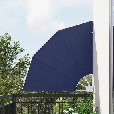 Produktbild von Möbel Balkon Sichtschutz Marineblau 115 x 115 cm Stoff - Sonnensegel 42000906