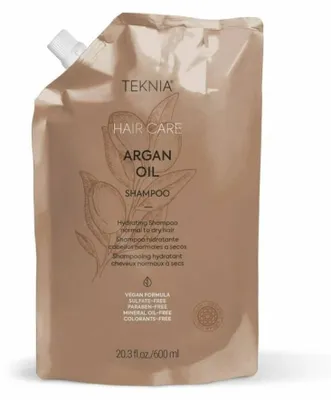 Obrázok produktu pre Lakmé Teknia Hair Care Argan Oil Shampoo vyživujúci šampón pre všetky typy vlasov Refill 600 ml