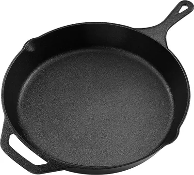 Zdjęcie produktu dla KICHLY Patelnia żeliwna - Wstępnie przyprawiona do grillowania