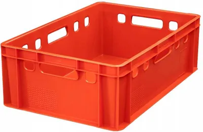 Zdjęcie produktu dla Skrzynka E2 - 600x400x200mm Czerwona
