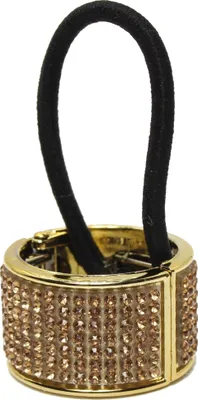 Produktbild von Haarring mit Strass in der Farbe Gold