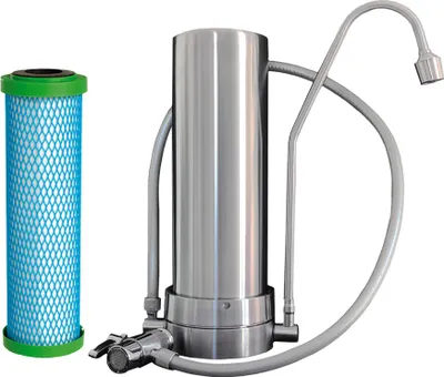 Produktbild von WatPass® INOX Auftisch Wasserfilter & EM Premium 5