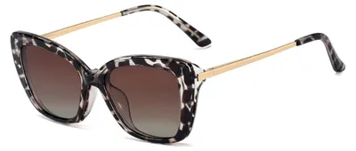 Produktbild von Magnetischer Brillenclip, polarisierte Sonnenbrille, TR90-Gestell mit Blaulichtfilter, Brillenset für Damen