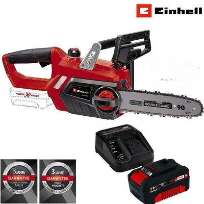 Produktbild von Einhell Akku-Kettensäge GE-LC 18/25 Li Power X-Change 18V & Akku 4.0 Ah Ladegerät