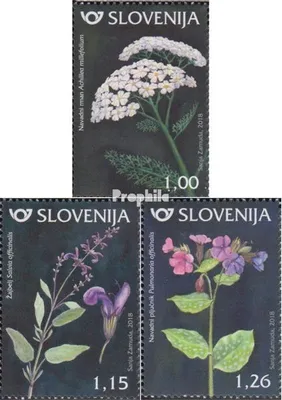Produktbild von Briefmarken Slowenien 2018 Mi 1298-1300 (kompl.Ausg.) postfrisch Heilpflanzen