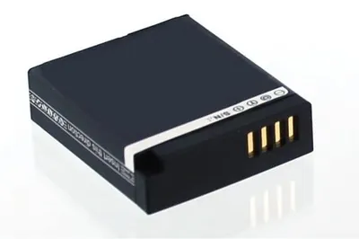 Zdjęcie produktu dla Bateria do aparatu Panasonic LUMIX DMC-GM5L, litowo-jonowa, 7,2 V, 600 mAh, czarna.