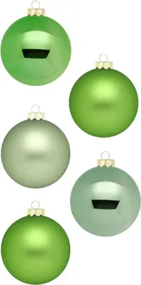 Produktbild von Weihnachtskugeln 20 Stk 6cm Sparkling Nature