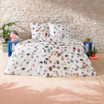 Produktbild von Estella Mako-Satin Bettwäsche Emily multicolor 155x220 cm + 80x80 cm