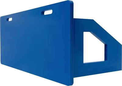 Produktbild von Fußball Rebounder - Trainingswand - Klappbar Tragbar - Stabil aus HDPE und Eisen - Freistehend - 100 cm - Blau