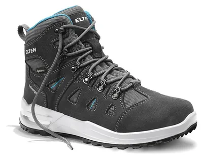 Produktbild von Berufsstiefel ENYA XXF GTX® grey-turquoise Mid ESD O2 WR CI, Gr. 39