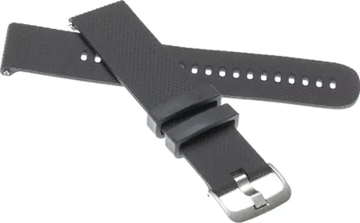 Produktbild von vhbw Ersatz Armband kompatibel mit Polar Vantage M Fitnessuhr, Smartwatch - 11,5 + 10,5 cm Silikon schwarz