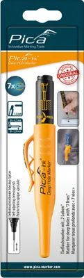 Zdjęcie produktu dla Marker do głębokich otworów Pica-Ink, czarny Pica | 4260056150012