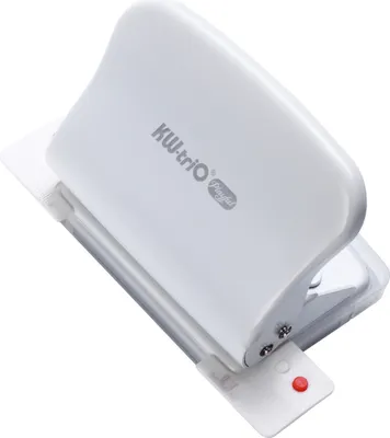Obrázek produktu pro KW-triO děrovačka na papír s 10 otvory, přenosná kovová děrovačka, podpora vícenásobného děrování 20/26/30 otvorů, kapacita 10 listů, otvor 5,5 mm pro A4, A5, B5, sešity, výstřižky, diáře, plánovače