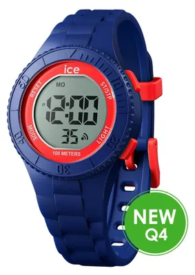 Produktbild von Ice-Watch 021271 ICE digit Blue red Uhr Junge Alarm blau
