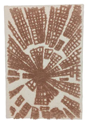 Produktbild von Kobolo Wanddekoration Wandteppich RAYON aus Holz und Baumwolle 56x81 cm