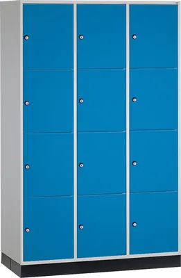 Produktbild von C+P Schließf.schrank 8470303S10006 12Fächer 1950x1220x600mm lgr/lbl