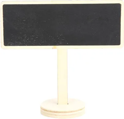 Zdjęcie produktu dla 20Pcs Wooden Mini Blackboard Sign Message Board Plant Label for Garden Wedding Decoration