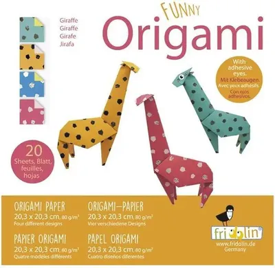 Immagine prodotto di Giraffa origami, Fridolin
