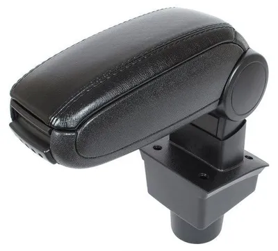 Produktbild von Mittelarmlehne Armlehne KLAPPBAR Leder schwarz für VW Passat 3C B6 2005-2010