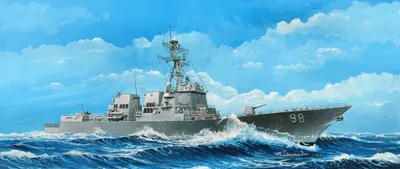 Produktbild von Trumpeter USS Forrest Sherman DDG-98 1:350, 04528