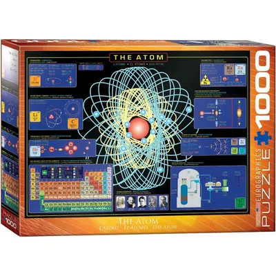 Produktbild von EUROGRAPHICS Atom Puzzle 1000 Teile